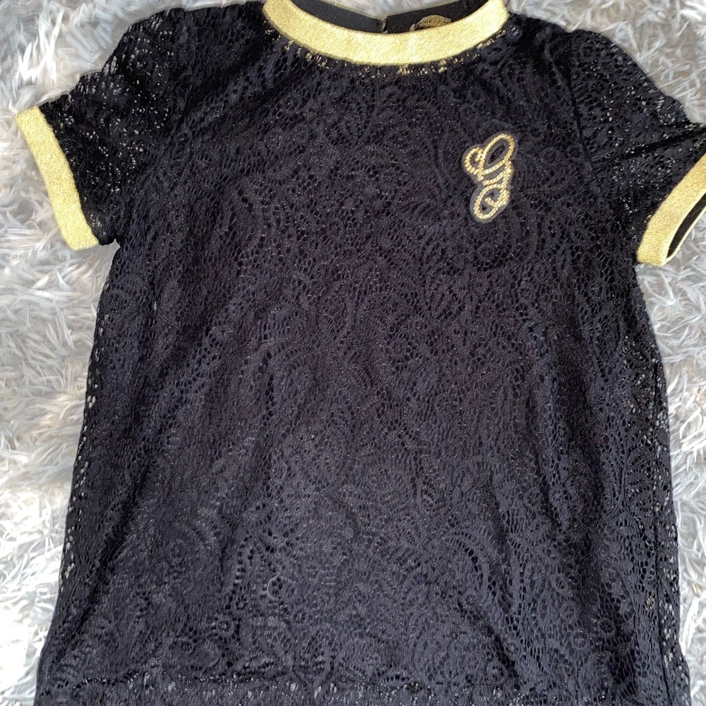 Size 10 lace Guess girls shirt